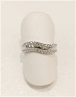 Anello Vidali Gioielli Donna in Oro bianco Zircone ANOR-6-34 - ANOR-6-34